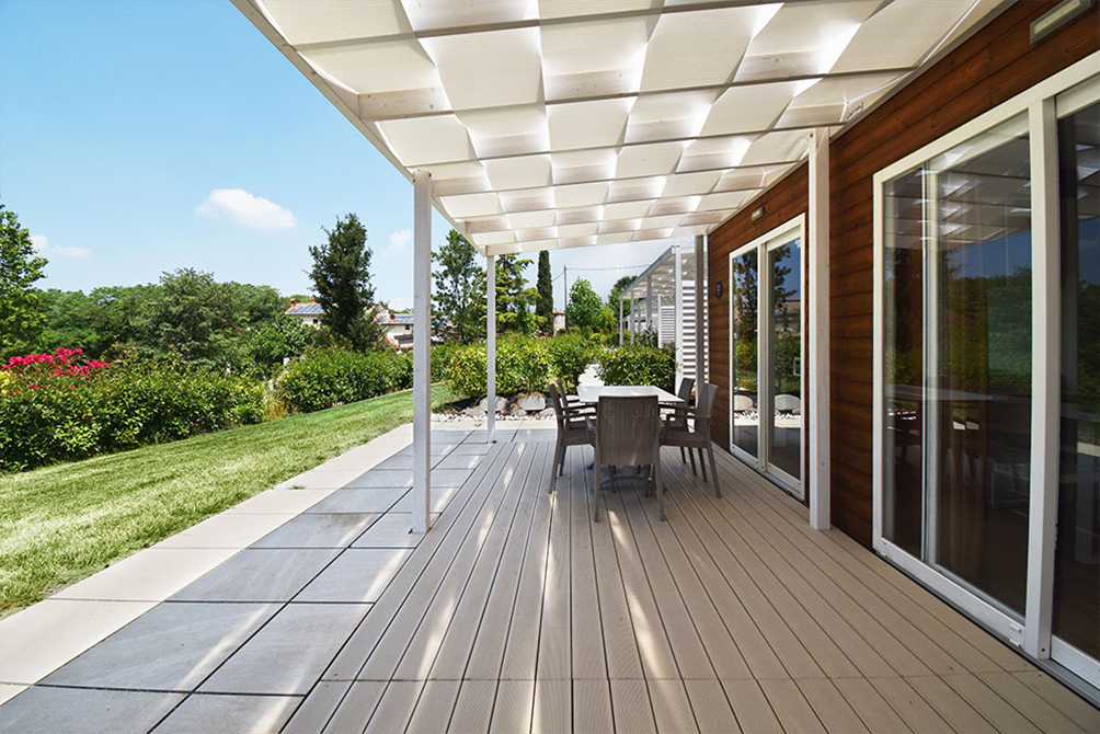 Veranda con vista